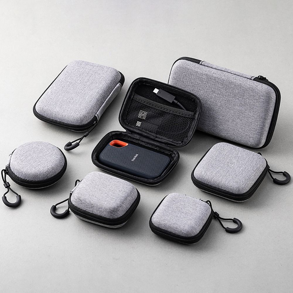 Phone Cases - 1Pcs Earphone/Phone/Charging Cable EVA Storage Bag