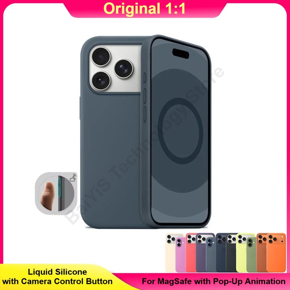 Original Quality Skin Friendly - Liquid Silicone Magnetic Phone Case review and price
