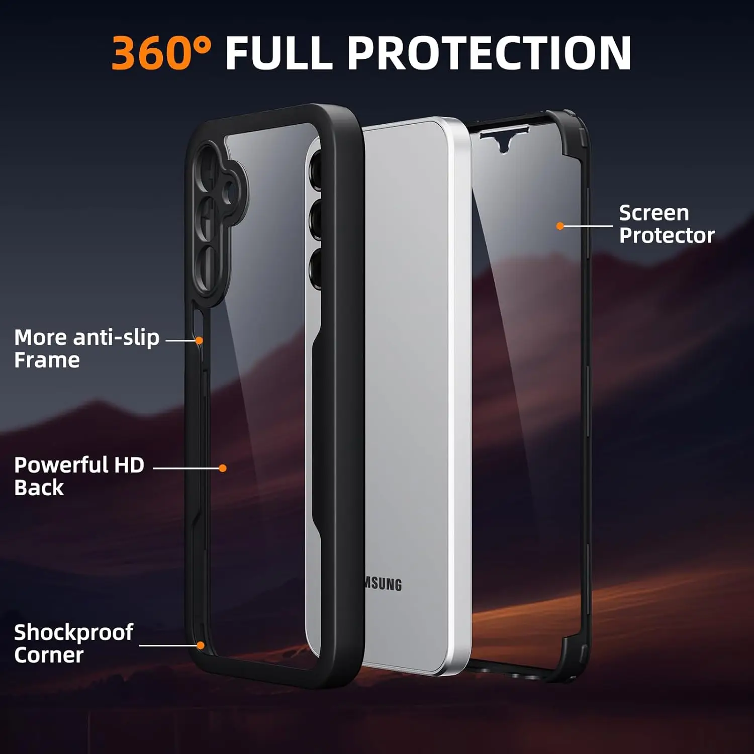 Heavy Duty Clear 360° Full Bod - Heavy Duty 360 Full Body Protective Case review and price