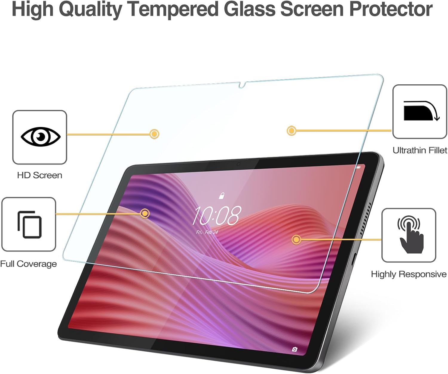 1 PCS 9H Tempered Glass Tablet - Matte Anti Glare Screen Protector review and price