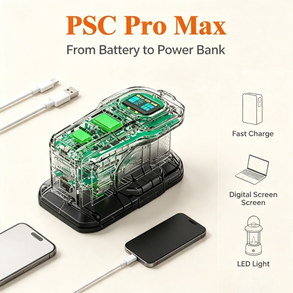 PSC Pro Max Ryobi 18V ONE+ Bat - Power Banks review and price