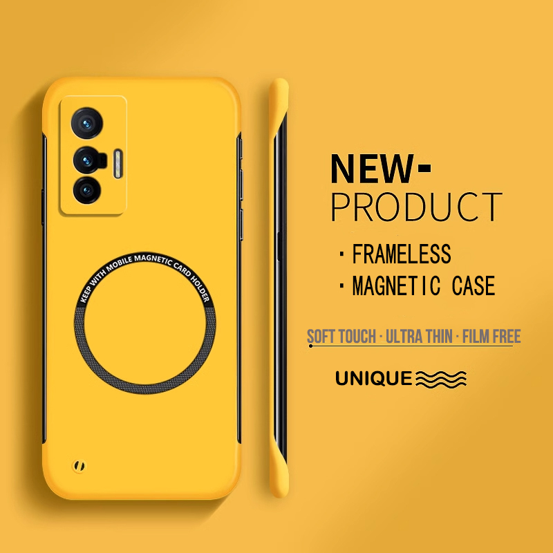 Ultra Thin Hard PC Magnetic Fr - Ultra Thin Frameless Phone Cover review and price