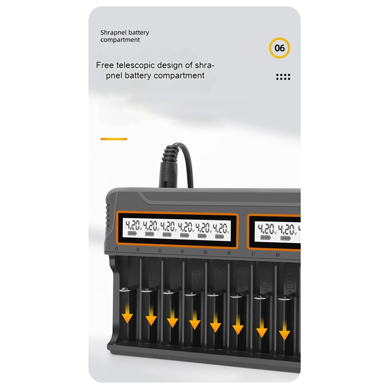 18650 Charger 12 Slots Aa.Aaa  - Chargers review and price