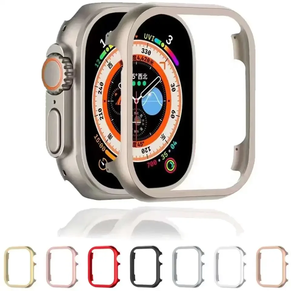 Metal Cover for Apple Watch Se - Metal Bumper Aluminum Frame Case review and price