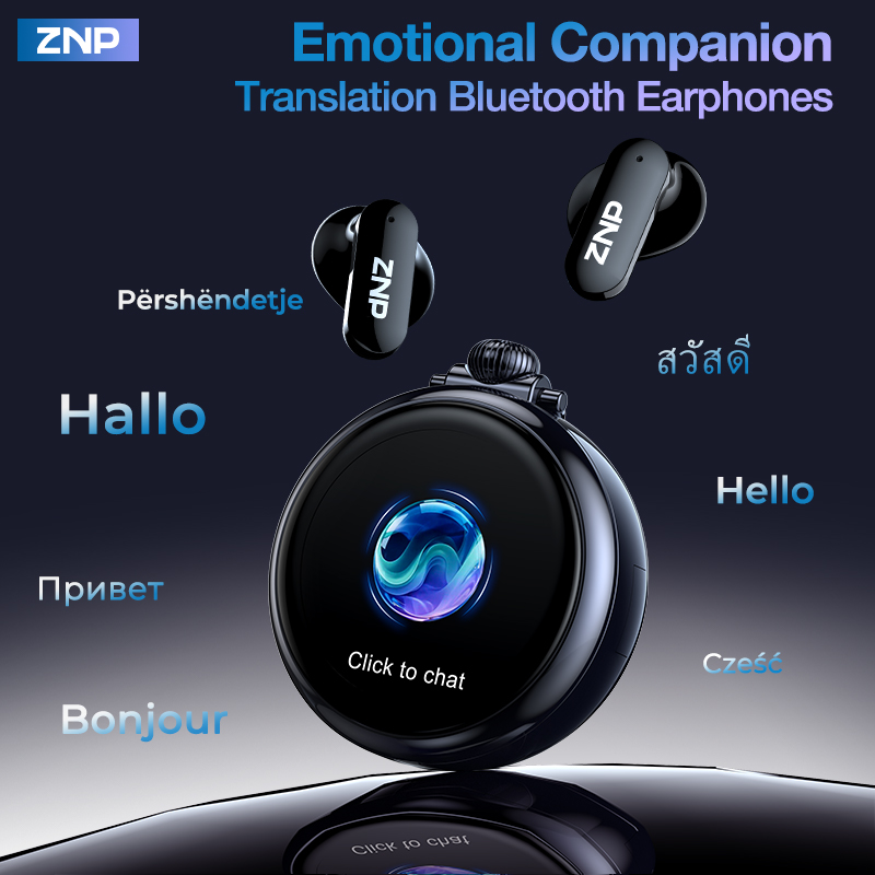 2026 Latest ZNP Wireless AI Tr - Earphones review and price