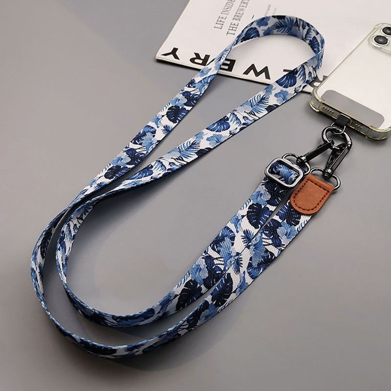 Tropical Pattern Crossbody Cel - Crossbody Lanyard Neck Strap Case review and price