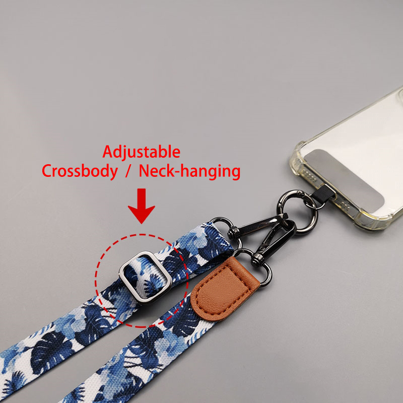 Tropical Pattern Crossbody Cel - Crossbody Lanyard Neck Strap Case review and price