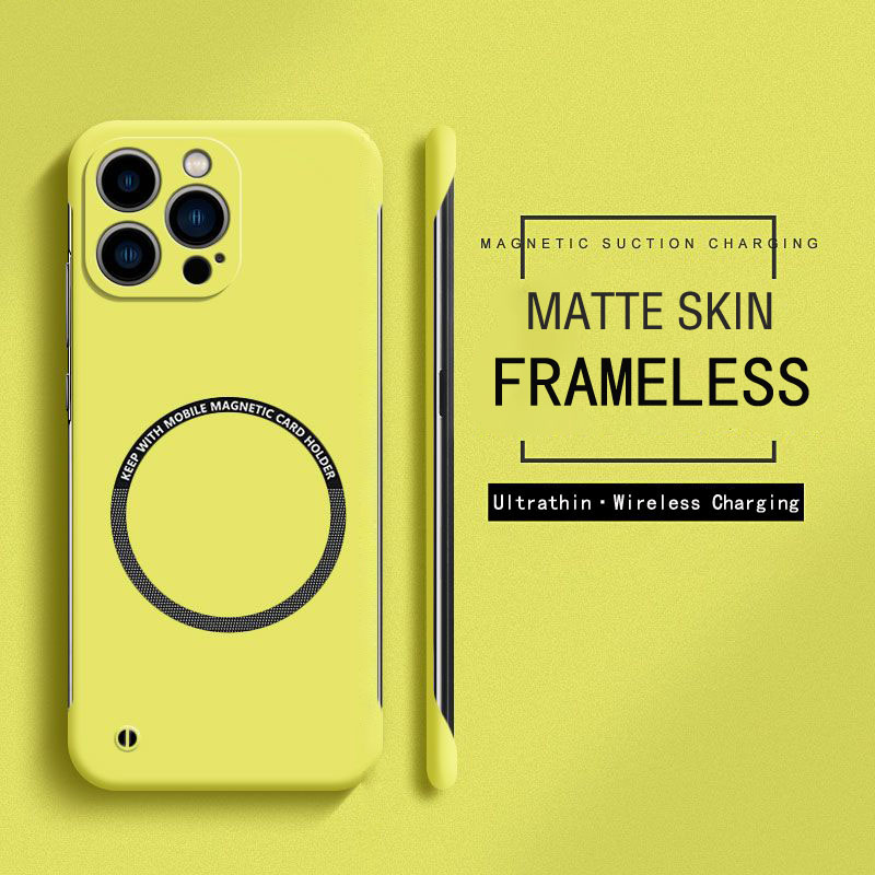 Frameless Magnetic For Magsafe - Matte Hard Pc Back Case review and price