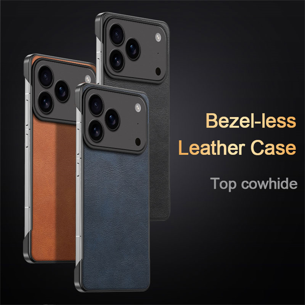 Classic Leather Ultra Thin PC  - Ultra Thin Frameless Phone Cover review and price