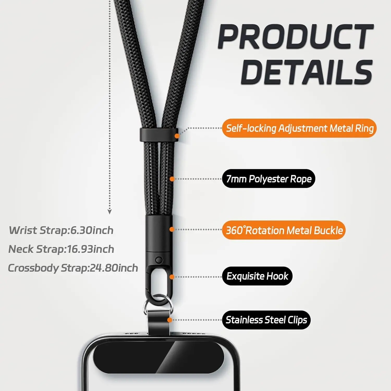 Universal Phone Lanyard with C - Crossbody Lanyard Neck Strap Case review and price